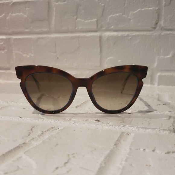 Fendi Accessories - Fendi FF 0132 Sunglasses 0N9D Havana Turquoise Bwmn